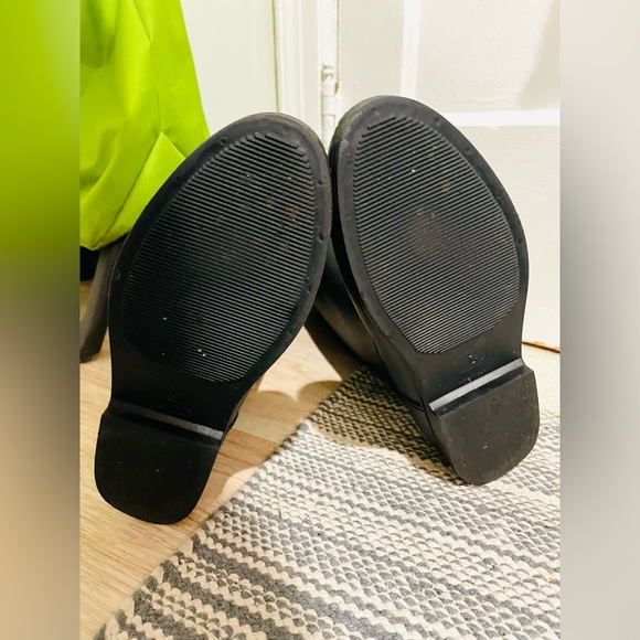 Italian Tall Wellington Rain Boots Size 9 / 39 Slim Fit Dark Gray - Picture 5 of 5